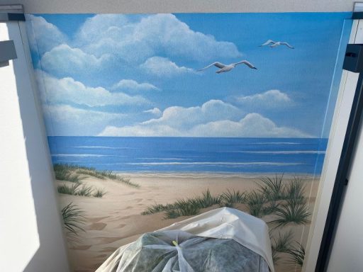 Peinture trompe oeil d'extérieure